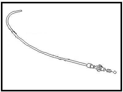 1987 Nissan Stanza Accelerator Cable - 18201-16R10