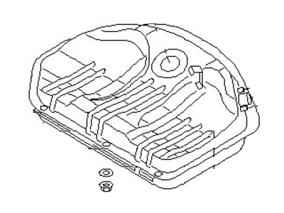 1992 Nissan Sentra Fuel Tank - 17202-65Y01