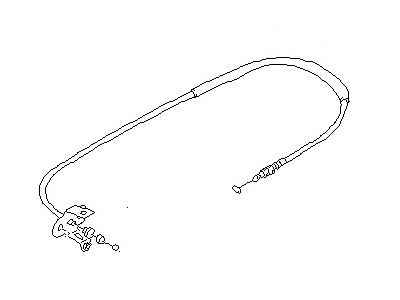 Nissan Stanza Throttle Cable - 18201-65E00