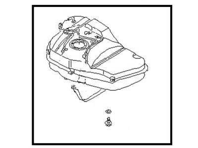 1988 Nissan 200SX Fuel Tank - 17202-06F01