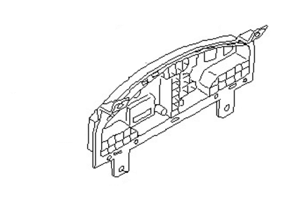 1996 Nissan Pathfinder Instrument Cluster - 24811-0W700