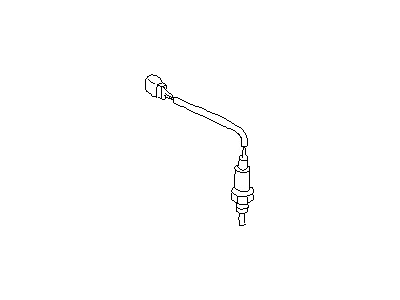 Nissan 226A0-4M812 Heated Oxygen Sensor, Rear