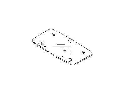 Nissan 73806-M8560 Glass Sun Roof