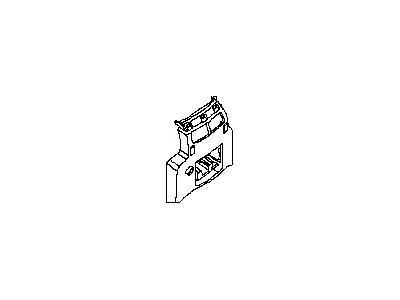 Nissan 96926-9FM1B Panel-Console,Rear