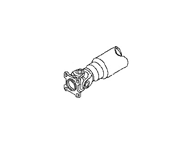 2008 Nissan Murano Drive Shaft - 37000-1AA0A