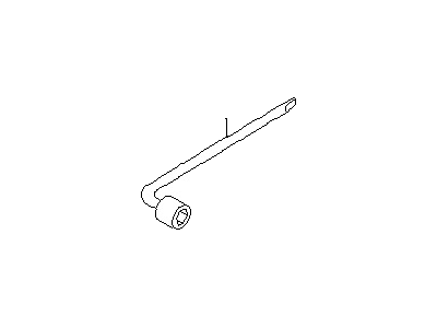 Nissan 02995-45200 Lug Nut Wrench