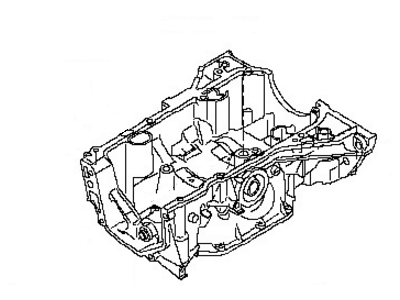 Nissan 11110-CK80A Pan Assy-Oil