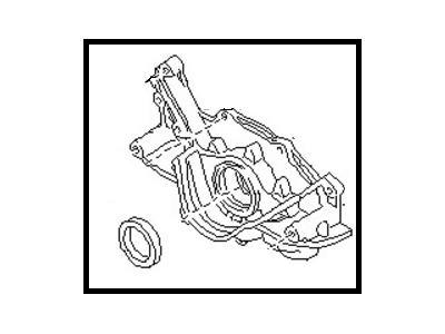 1990 Nissan Pathfinder Oil Pump - 15010-12G01