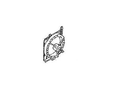 1999 Nissan 200SX Fan Shroud - 21483-4B200