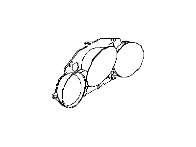 Nissan 24812-1EJ0A Housing-Meter Combination,Upper