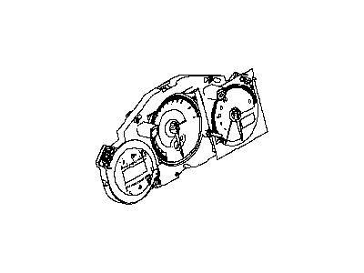 Nissan 24820-1EA0D Speedometer Assembly