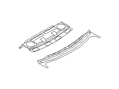 Nissan 79400-50Y39 Waist-Rear 79400-50Y39 Nissan Waist-Rear Illustration 1 of 1
