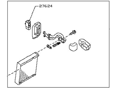 Nissan Leaf Evaporator - 27280-1FC3B