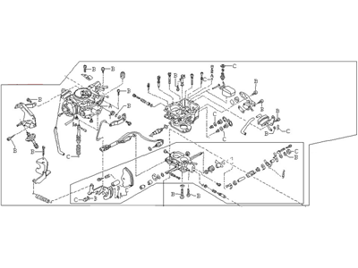 Nissan Carburetor - 16010-61A13