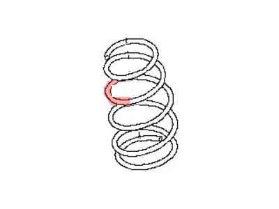 2010 Nissan Maxima Coil Springs - 54010-9N10C