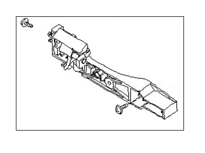 Nissan 80610-CA00B Bracket-Outside Handle RH