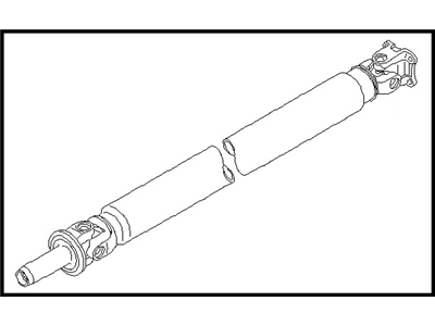 Nissan 37000-01P14 Shaft Assembly-PROPELLER