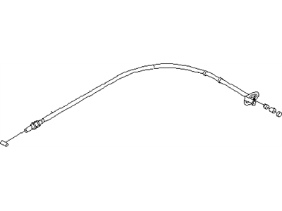 2004 Nissan Frontier Accelerator Cable - 18201-9Z420