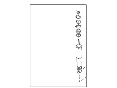 Nissan 56110-25W26 ABSORBER Shock Front