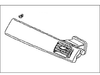 Nissan 68760-ZW40A VENTILATOR Side