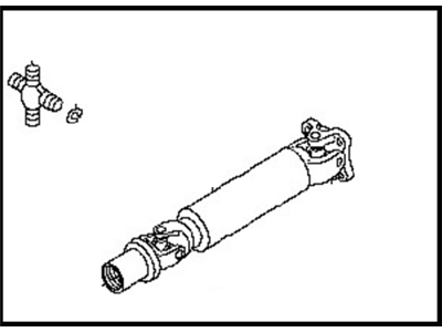 Nissan 37000-EZ00A Shaft Assembly PROPELLER