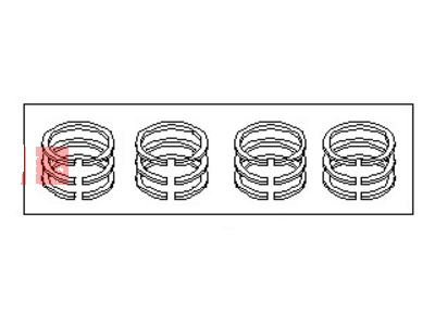 Nissan 12036-83W00 Piston Ring Set