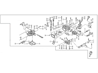 Nissan 16010-D2211 Carburetor Assy