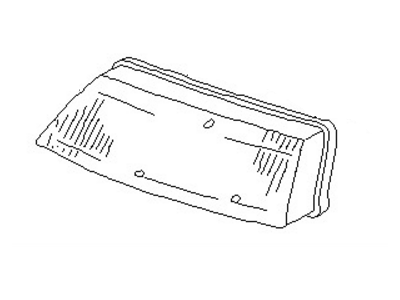 Nissan 26064-4B000 Headlamp Unit