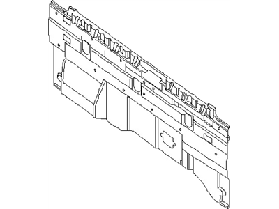 Nissan 79900-EZ15A FINISHER Assembly-Back Panel