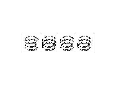 Nissan A2033-1M226 OVERSIZE Piston Ring Set