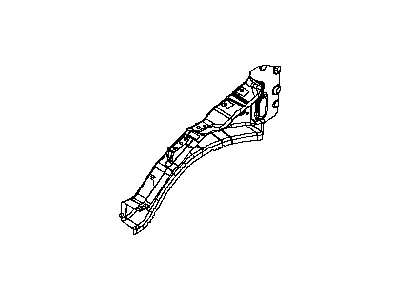 Nissan F4180-3NFMA Reinforcement-Hoodledge,RH