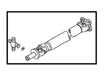 Nissan 37000-ZP71A Shaft Assembly PROPELLER