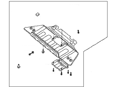 Nissan 999T4-7S200 Titan Plate - SKID