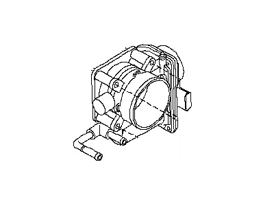 2012 Nissan Rogue Throttle Body - 16119-JA00B