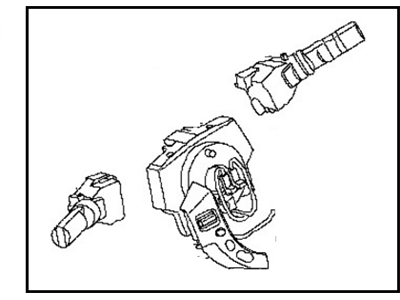 Nissan Sentra Headlight Switch - 25560-ET19B