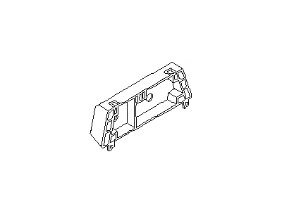 Nissan 25032-01W00 Combination Meter Housing Lower