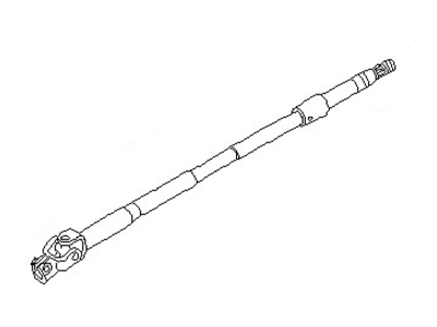 1986 Nissan Pulsar NX Steering Shaft - 48820-06M00