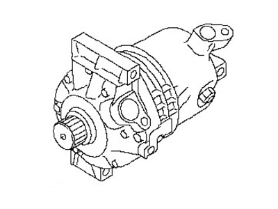 Nissan 92610-JN30B Compressor Wo Cl