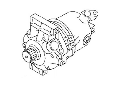 2018 Nissan NV A/C Compressor - 92610-JN30B