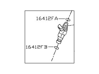 Nissan Pathfinder Fuel Injector - 16600-3JV2C