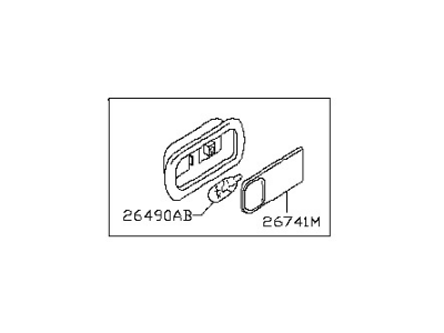 Nissan 26465-ZM70A Lamp Assy-Personal