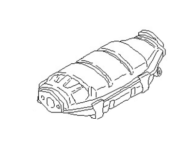 1992 Nissan 240SX Catalytic Converter - 20800-53F26