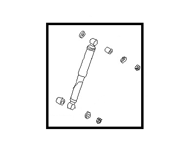 1998 Nissan Quest Shock Absorber - 56200-6B026