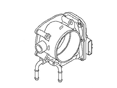 2017 Nissan Titan Throttle Body - 16119-1LA0D