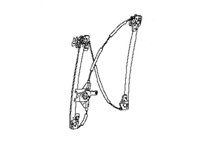 Nissan Pathfinder Window Regulator - 80720-3KA0B