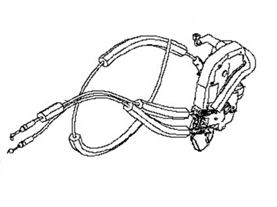 Nissan 80501-3WC6A Front Left (Driver-Side) Door Lock Actuator