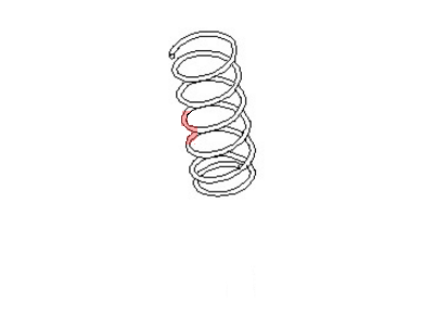 Nissan Stanza Coil Springs - 54010-2B002