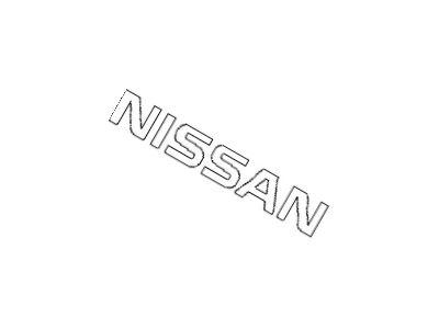 Nissan 73164-EA00A Decal Side Rail