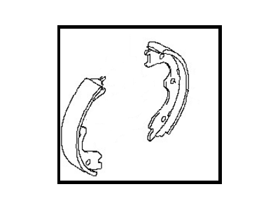 Nissan Altima Parking Brake Shoe - D4060-3TA0A