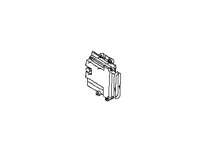 Nissan 23703-1VX0A Engine Control Module-Blank